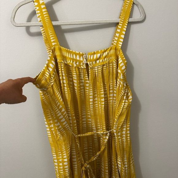 Yellow and White Sundress - Picture 9 of 9